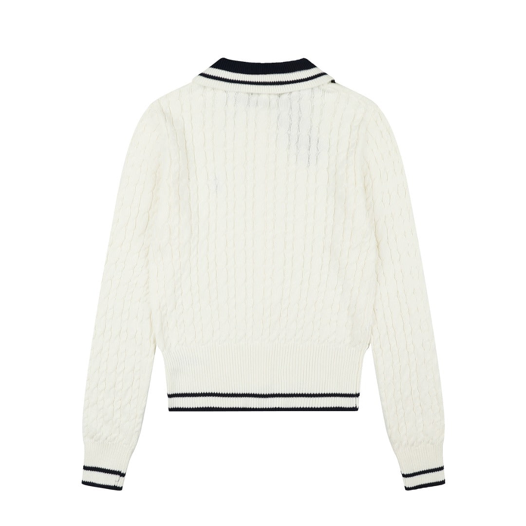 Ralph Lauren Old Money Örgülü Hırka 26-S