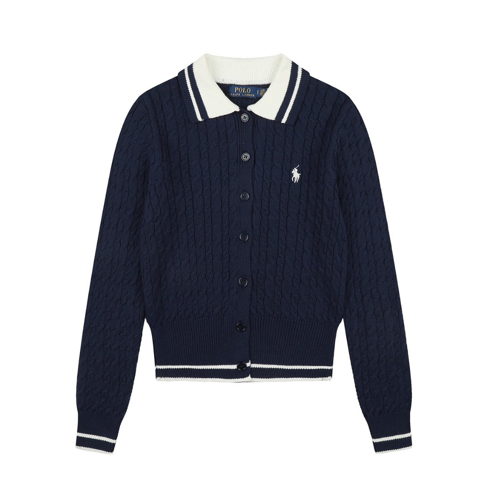 Ralph Lauren Old Money Örgülü Hırka 26-S