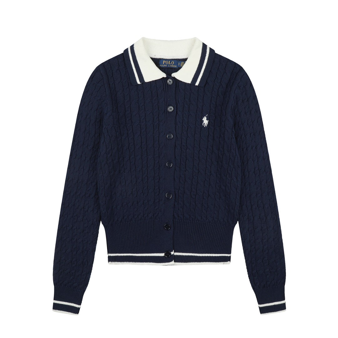 Ralph Lauren Old Money Örgülü Hırka 26-S