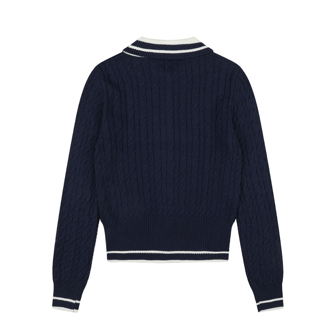 Ralph Lauren Old Money Örgülü Hırka 26-S
