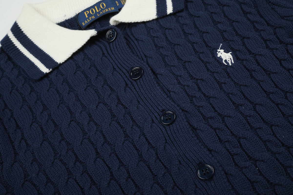Ralph Lauren Old Money Örgülü Hırka 26-S