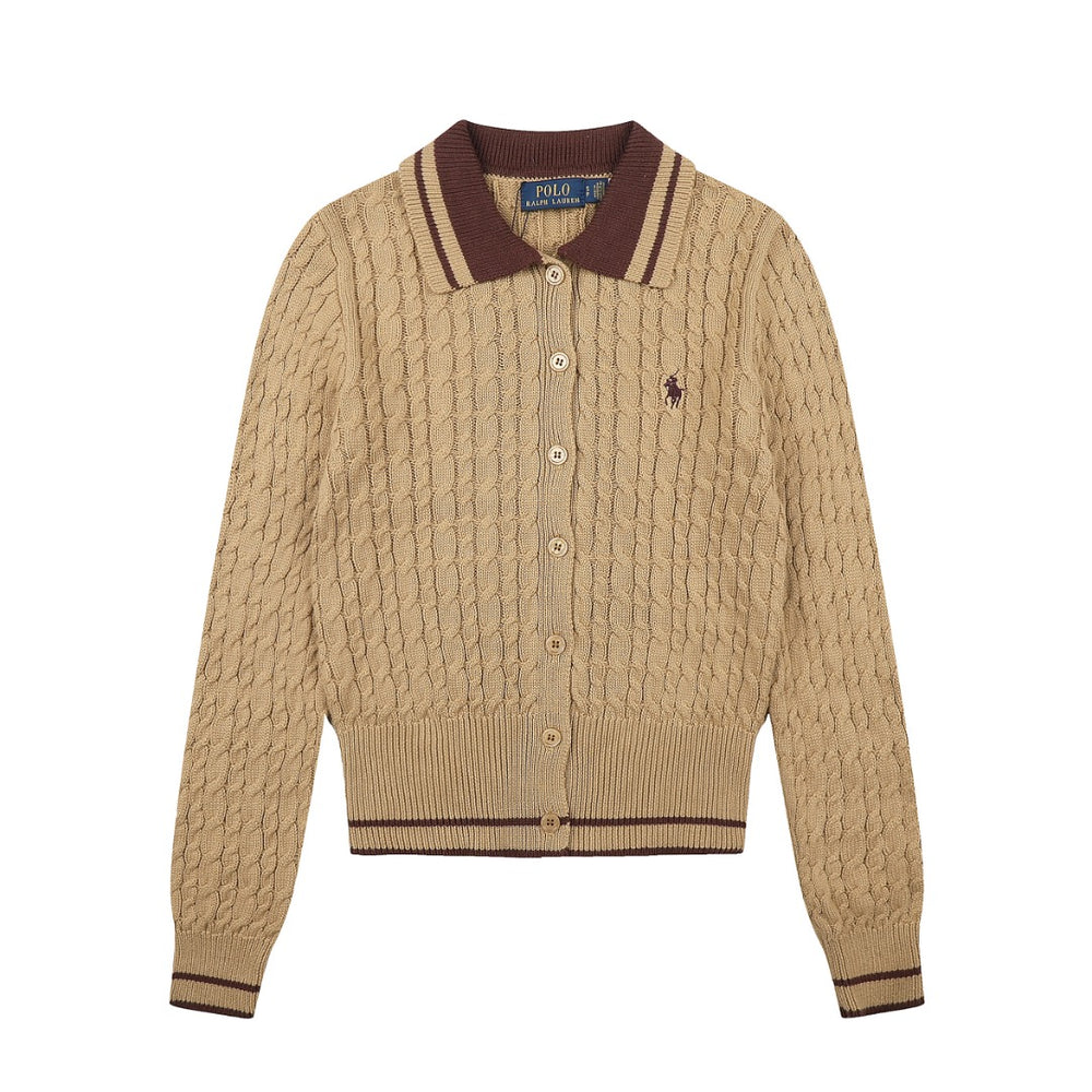 Ralph Lauren Old Money Örgülü Hırka 26-S