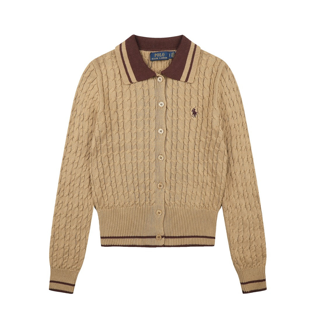 Ralph Lauren Old Money Örgülü Hırka 26-S