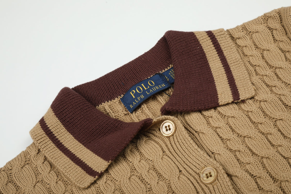 Ralph Lauren Old Money Örgülü Hırka 26-S
