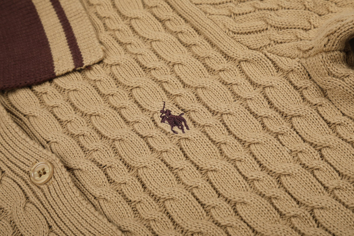 Ralph Lauren Old Money Örgülü Hırka 26-S