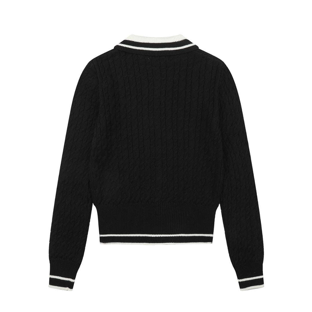 Ralph Lauren Old Money Örgülü Hırka 26-S