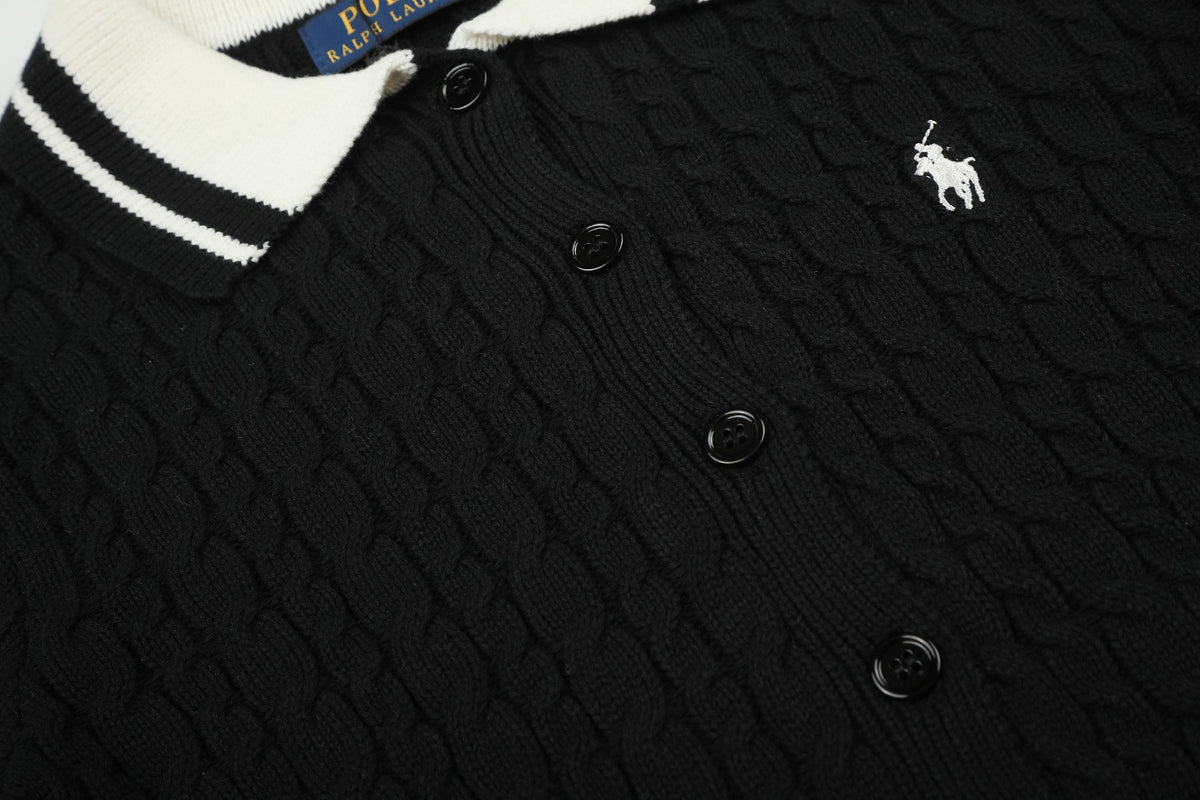 Ralph Lauren Old Money Örgülü Hırka 26-S