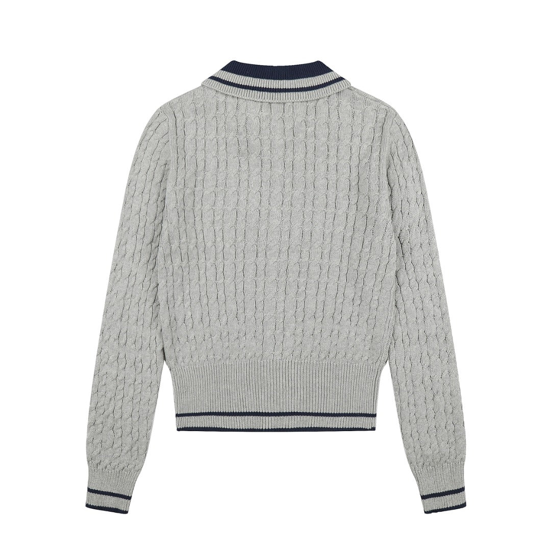 Ralph Lauren Old Money Örgülü Hırka 26-S