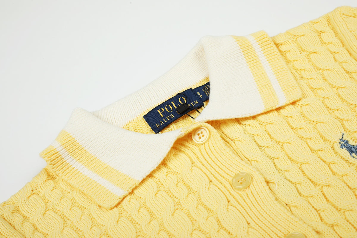Ralph Lauren Old Money Örgülü Hırka 26-S