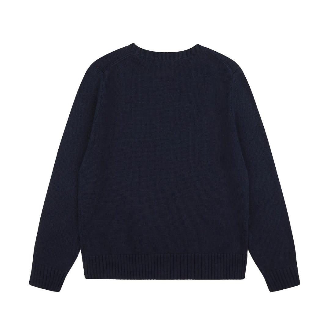 Ralph Lauren Klasik Amerikan Bayraklı Unisex Triko