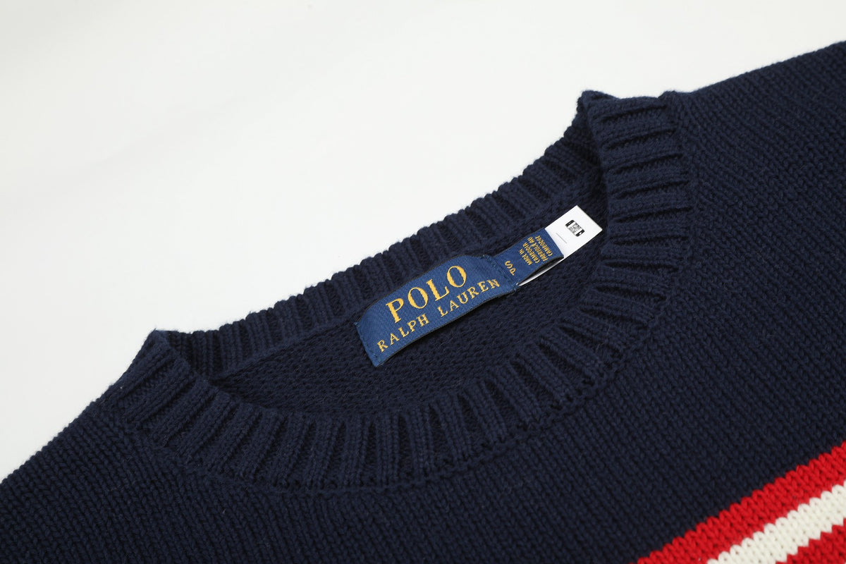 Ralph Lauren Klasik Amerikan Bayraklı Unisex Triko