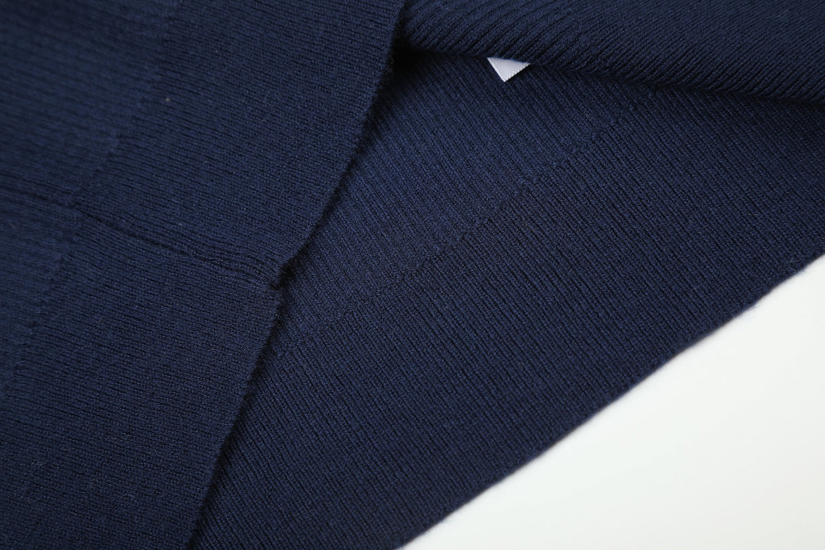 Ralph Lauren Kadın Yarım Düğmel Fitilli Pamuklu Kazak / 26'S