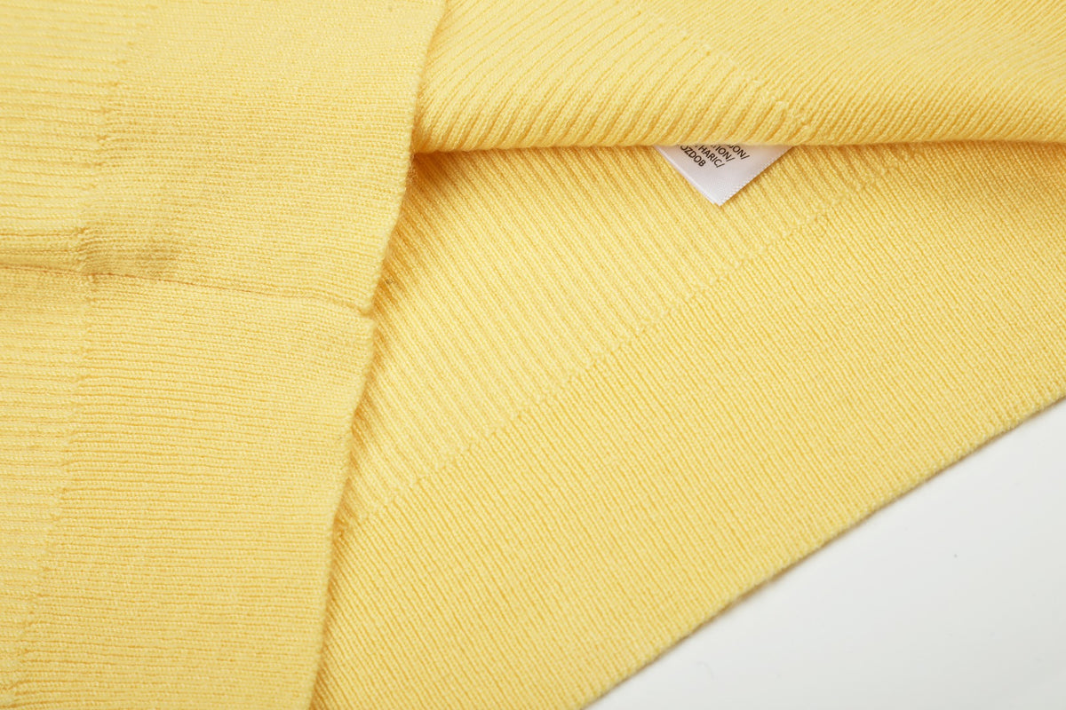 Ralph Lauren Kadın Yarım Düğmel Fitilli Pamuklu Kazak / 26'S