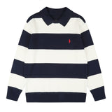 Ralph Lauren Yatay Çizgili UNISEX KAZAK