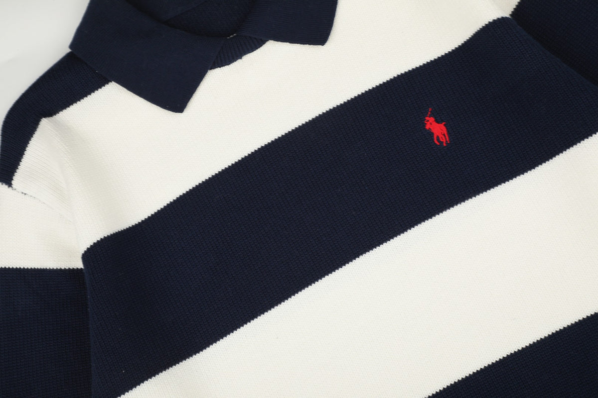 Ralph Lauren Yatay Çizgili UNISEX KAZAK