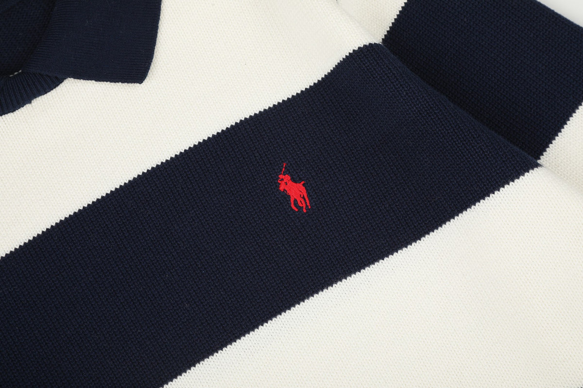 Ralph Lauren Yatay Çizgili UNISEX KAZAK