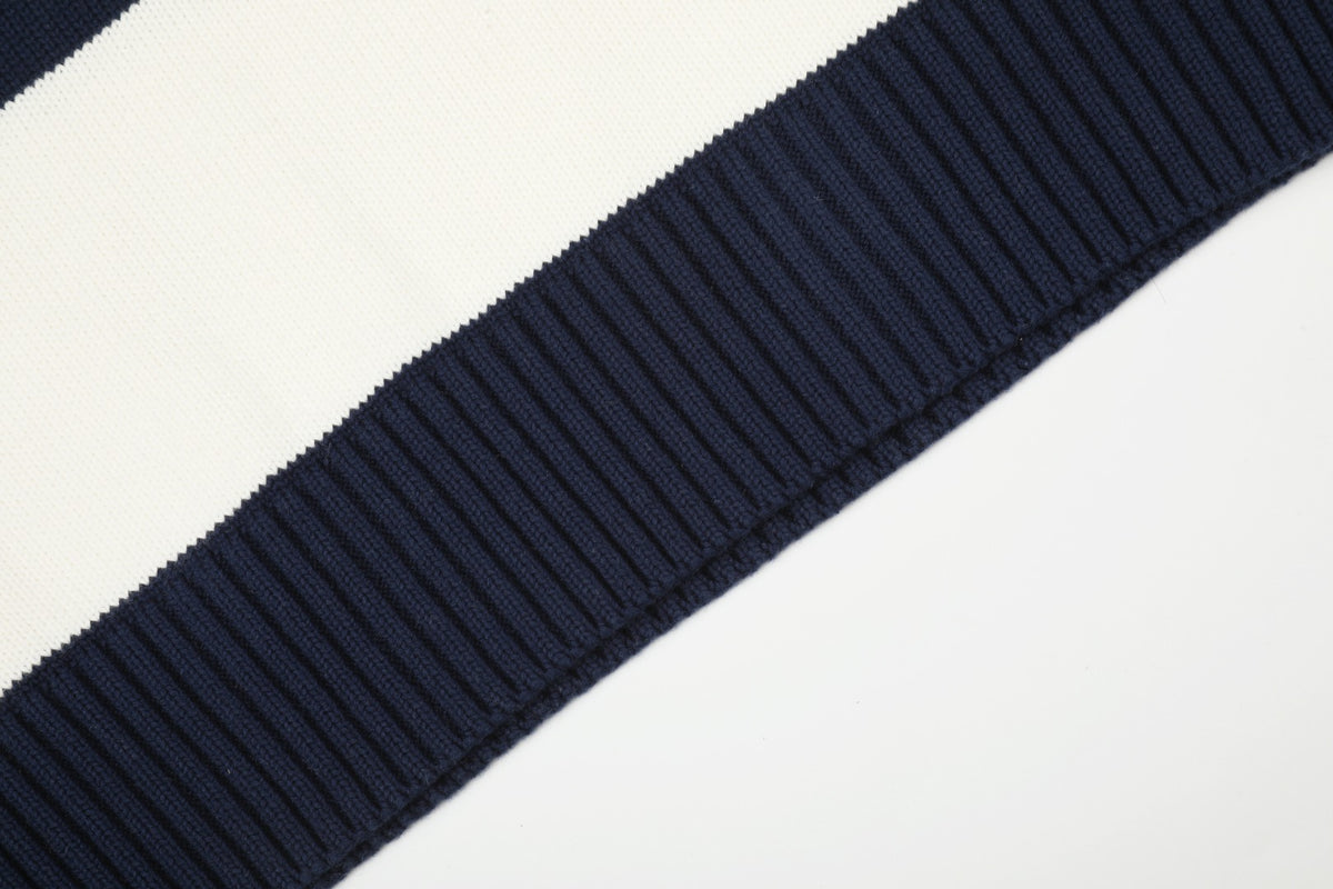 Ralph Lauren Yatay Çizgili UNISEX KAZAK