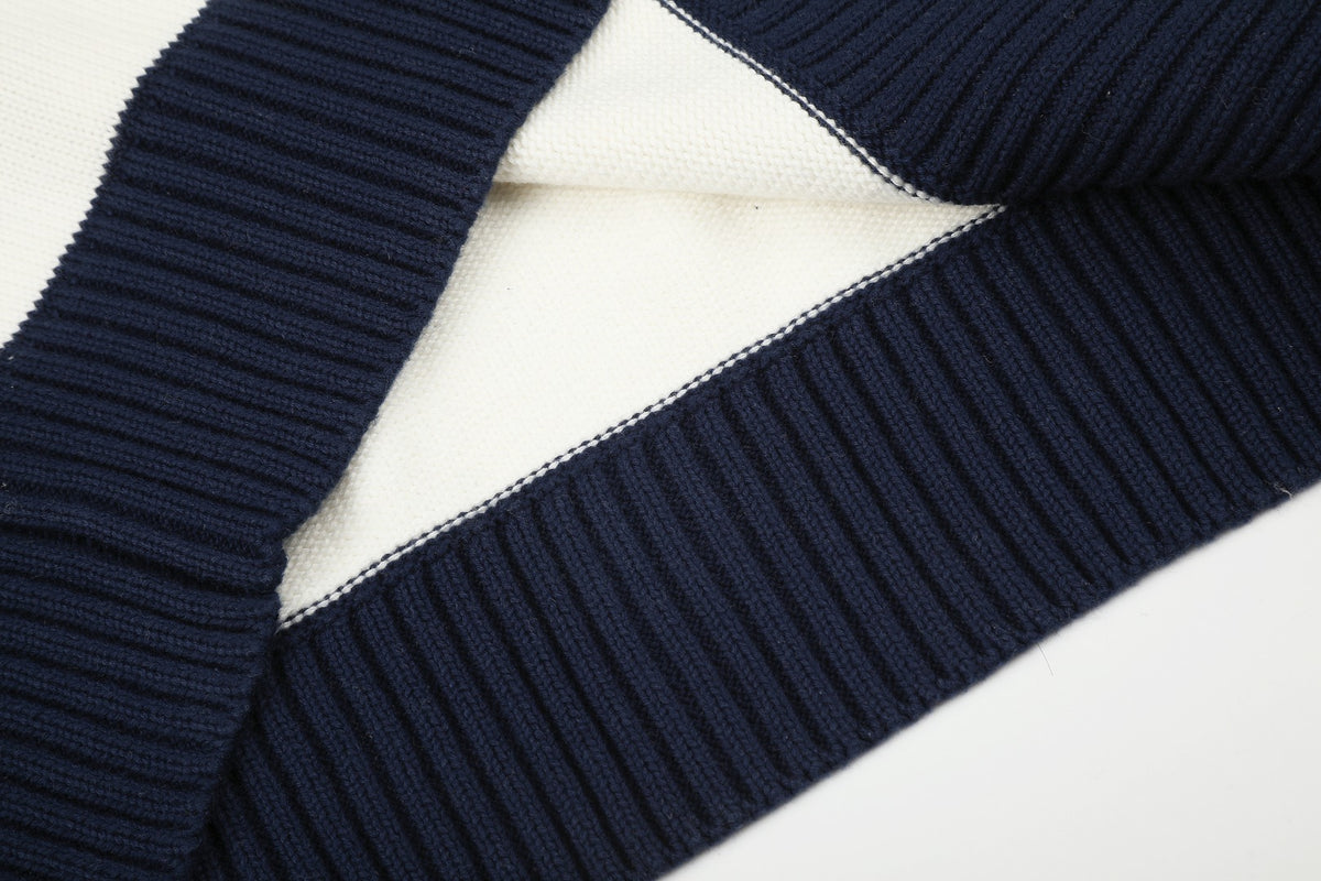 Ralph Lauren Yatay Çizgili UNISEX KAZAK