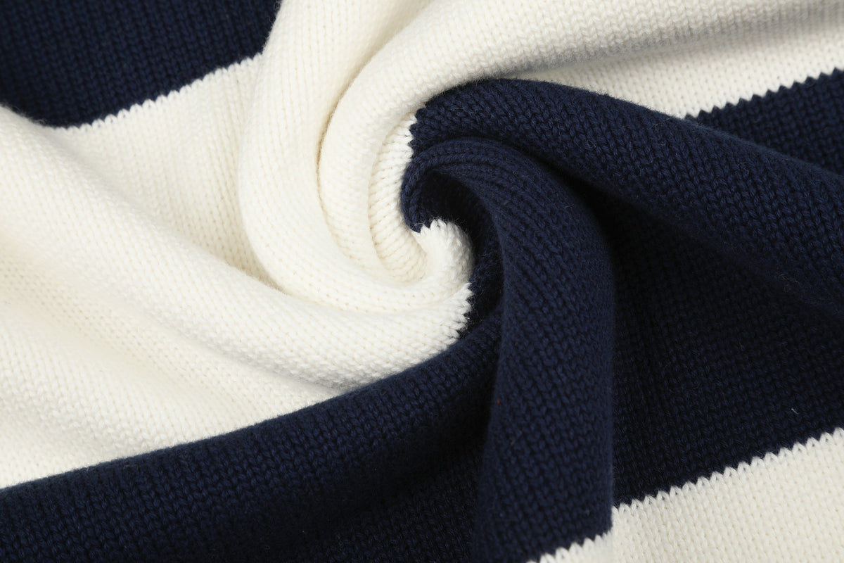 Ralph Lauren Yatay Çizgili UNISEX KAZAK