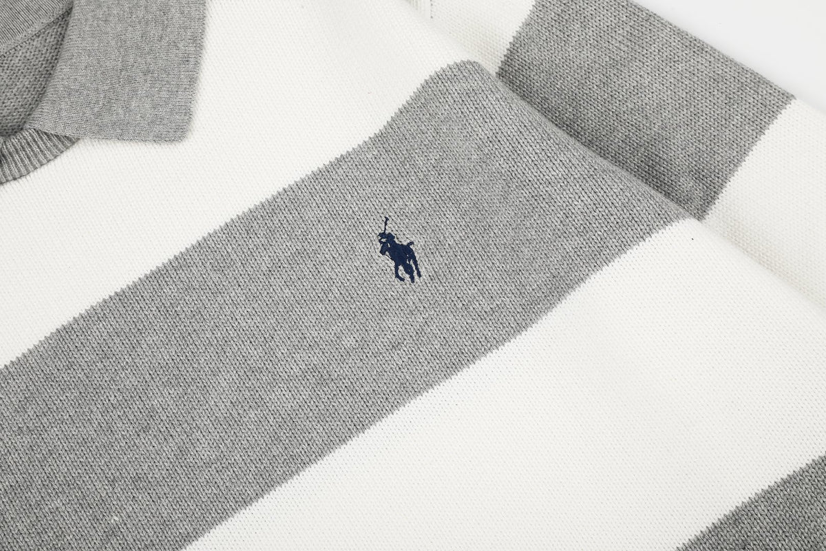 Ralph Lauren Yatay Çizgili UNISEX KAZAK