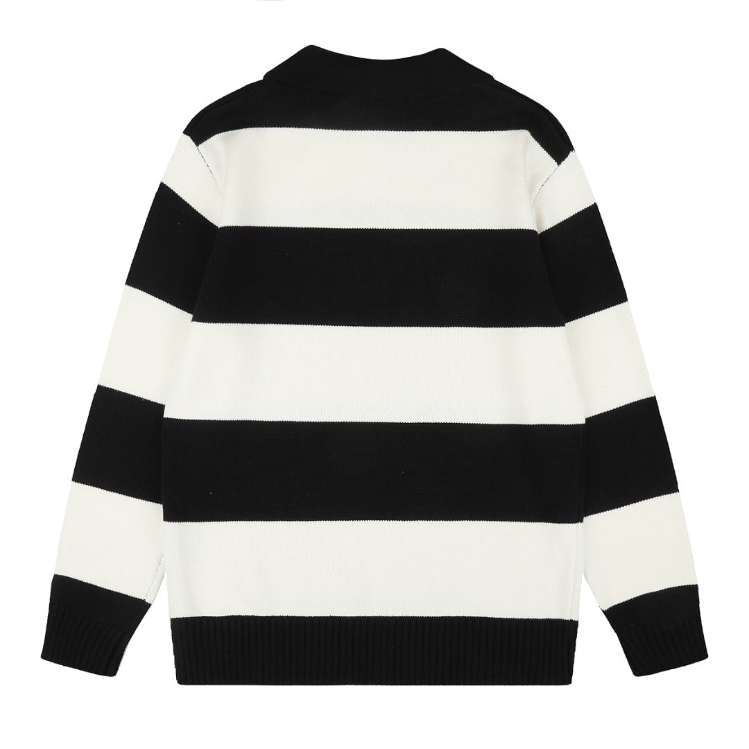 Ralph Lauren Yatay Çizgili UNISEX KAZAK