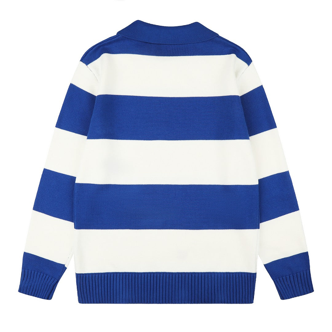 Ralph Lauren Yatay Çizgili UNISEX KAZAK