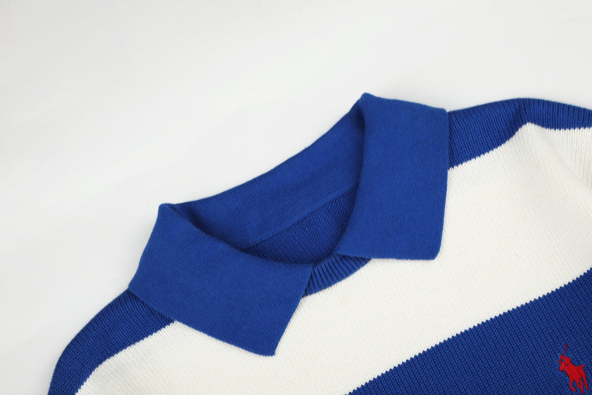 Ralph Lauren Yatay Çizgili UNISEX KAZAK