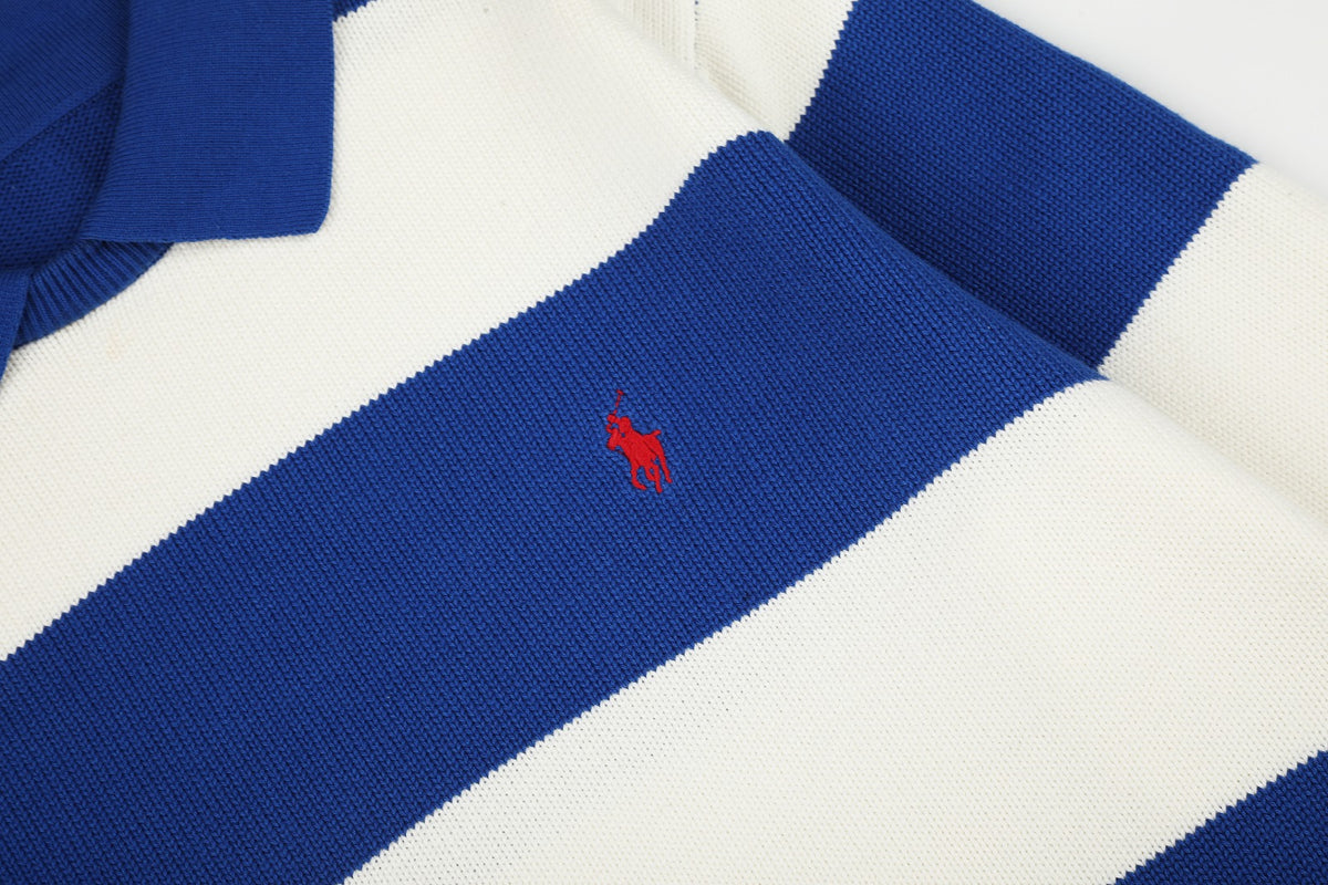 Ralph Lauren Yatay Çizgili UNISEX KAZAK