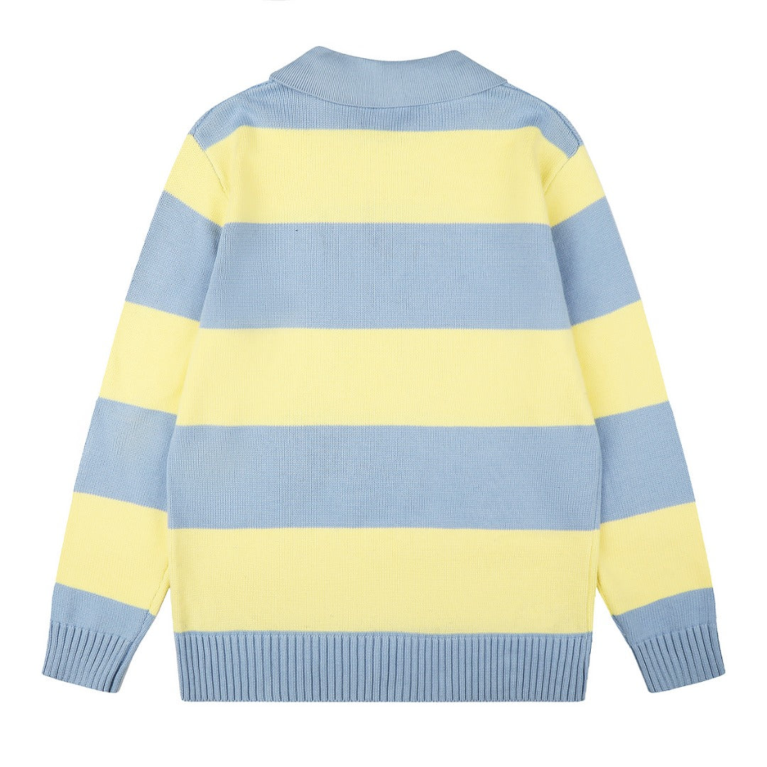 Ralph Lauren Yatay Çizgili UNISEX KAZAK