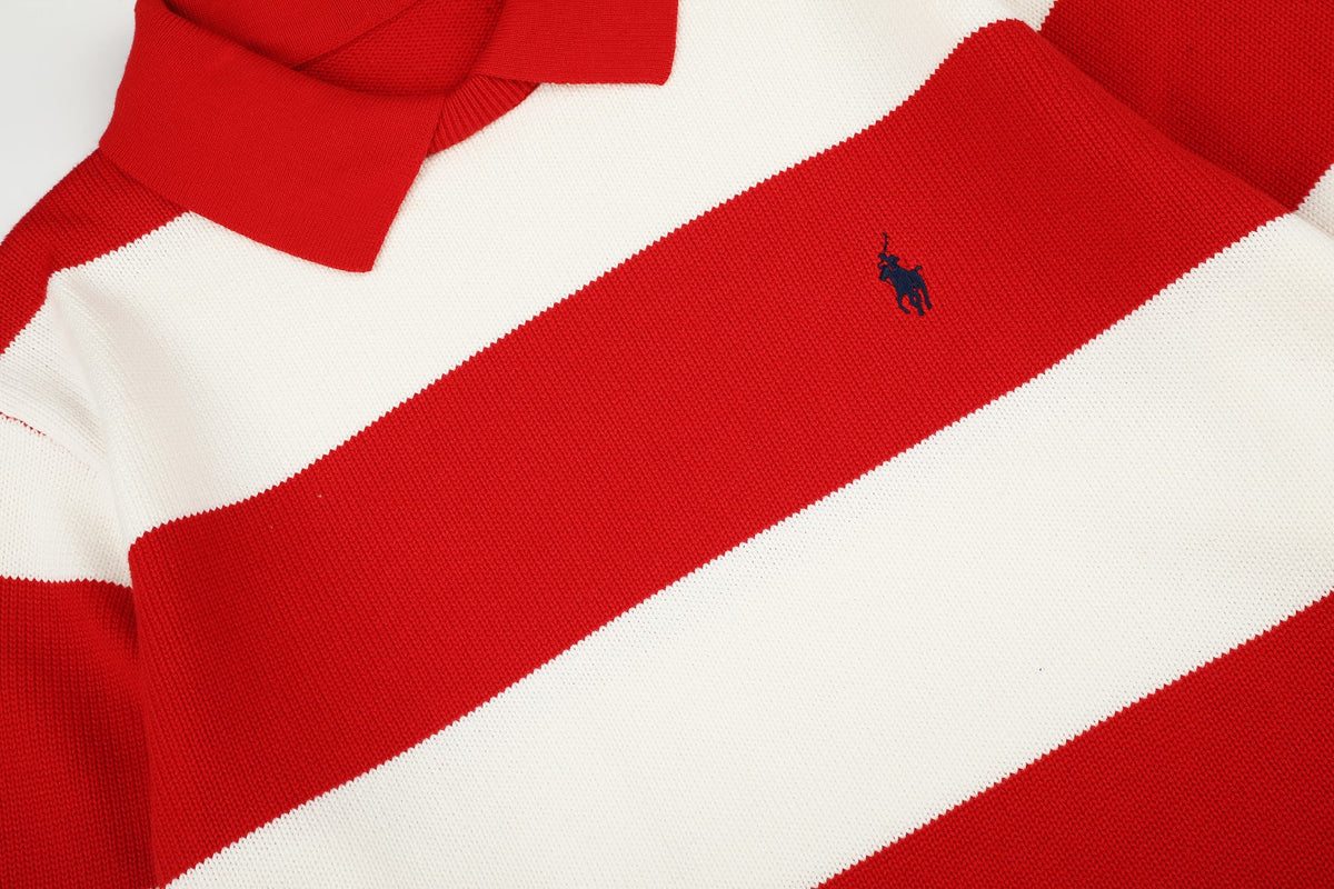 Ralph Lauren Yatay Çizgili UNISEX KAZAK