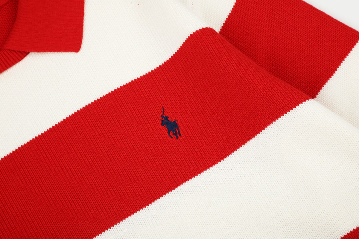 Ralph Lauren Yatay Çizgili UNISEX KAZAK