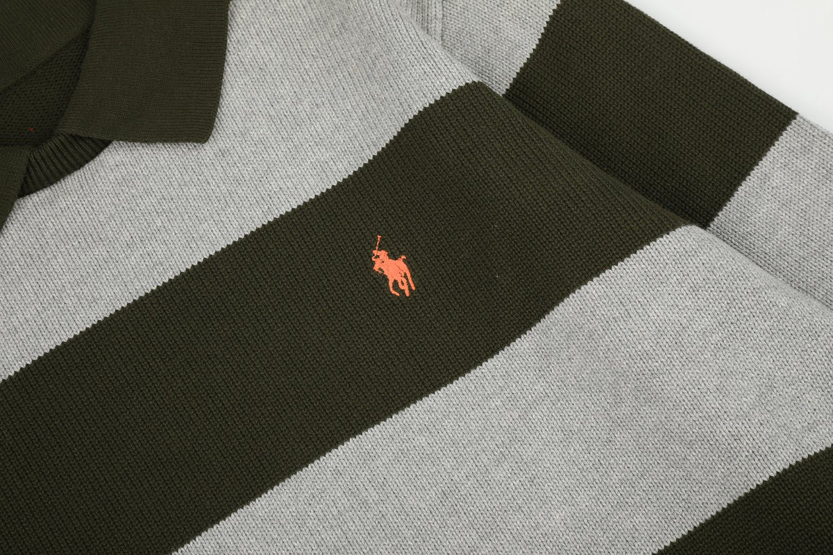Ralph Lauren Yatay Çizgili UNISEX KAZAK