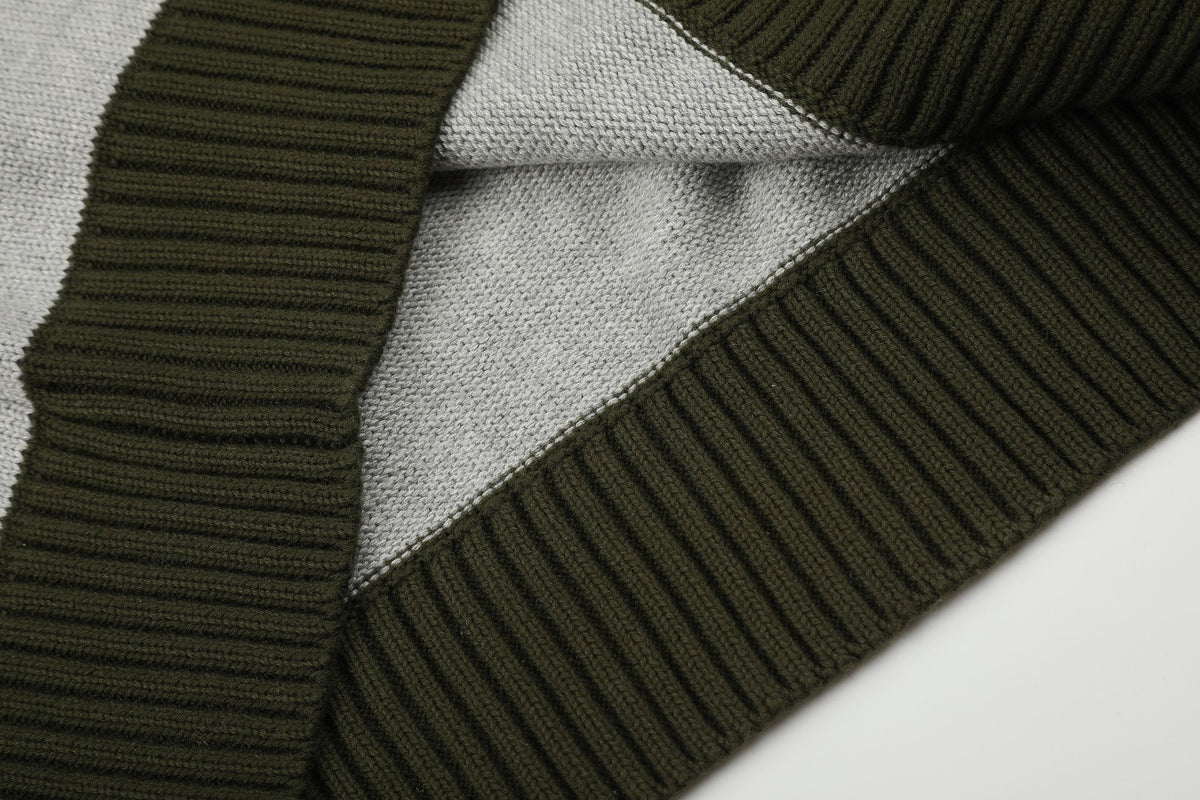 Ralph Lauren Yatay Çizgili UNISEX KAZAK