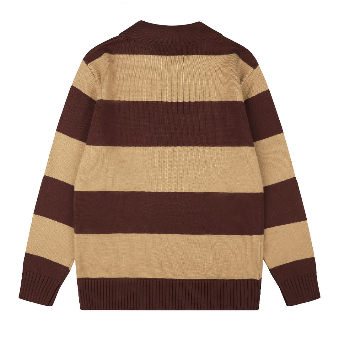Ralph Lauren Yatay Çizgili UNISEX KAZAK