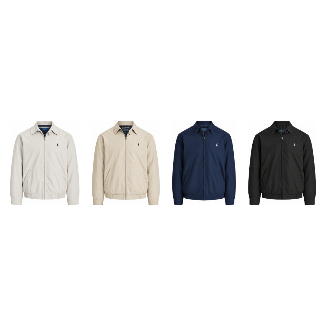 Ralph Lauren Classic Cotton Harrington Jacket Kirli Beyaz- 26's