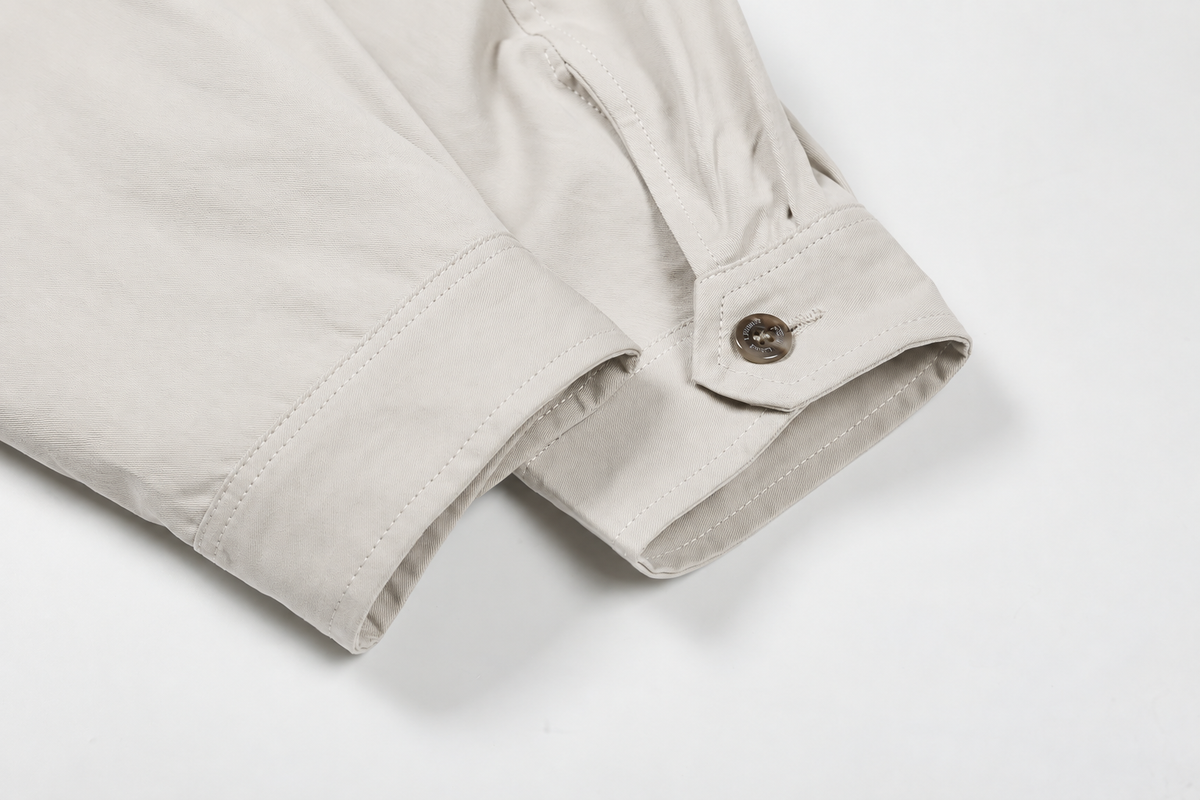 Ralph Lauren Classic Cotton Harrington Jacket Kirli Beyaz- 26's