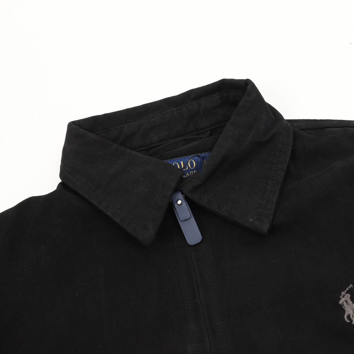 Ralph Lauren Klasik Siyah Zip-Up Ceket - 27's