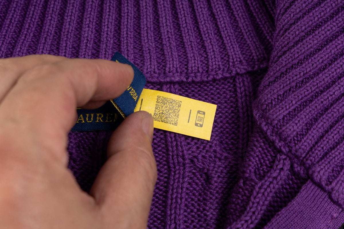 Ralph Lauren Premium Saç Örgü Dik Yaka Kazak Unısex