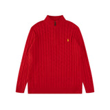 Ralph Lauren Premium Saç Örgü Dik Yaka Kazak Unısex