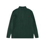 Ralph Lauren Premium Saç Örgü Dik Yaka Kazak Unısex